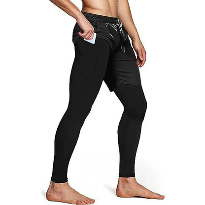 Shorts com Calça de Compressão - Workout Clothing