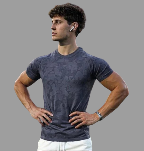 Camiseta Dry Fit Camuflada - Workout Clothing